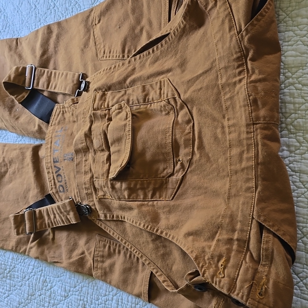Women's Tan Overalls